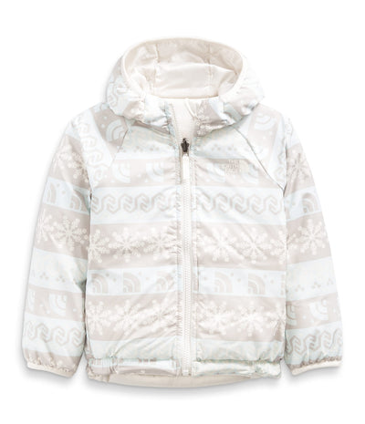 The North Face Toddler Reversible Perrito Jacket, Gardenia White/Metallic, 2T