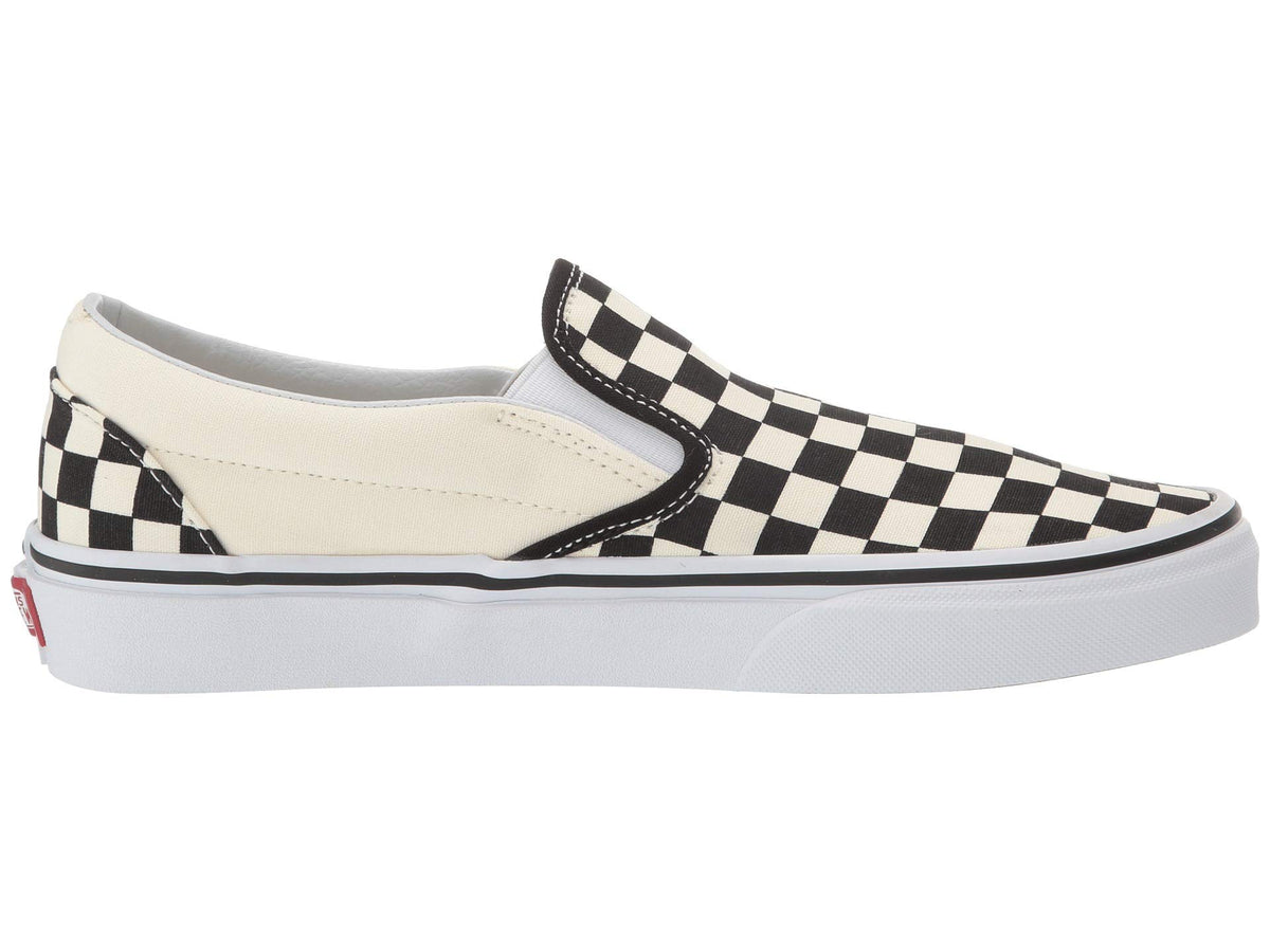 Vans Men's bass, Black White Chequered, Medium Narrow