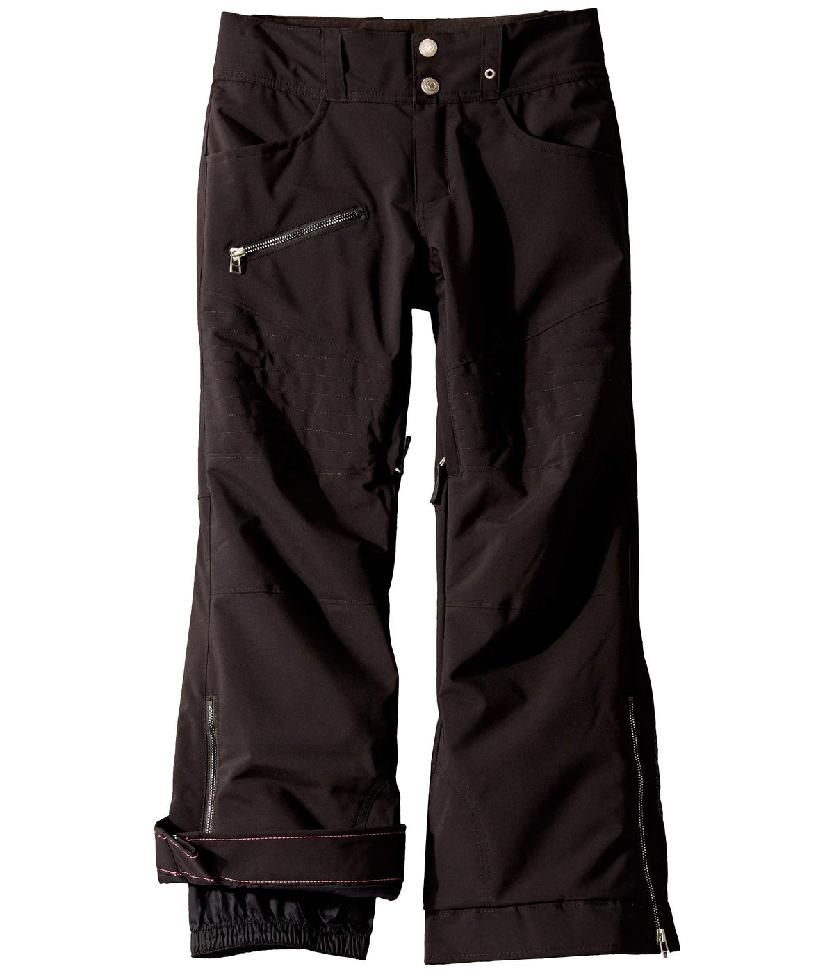 Obermeyer Girl's Jessi Pants (Little Kids/Big Kids) Black MD (10-12 Big Kid)