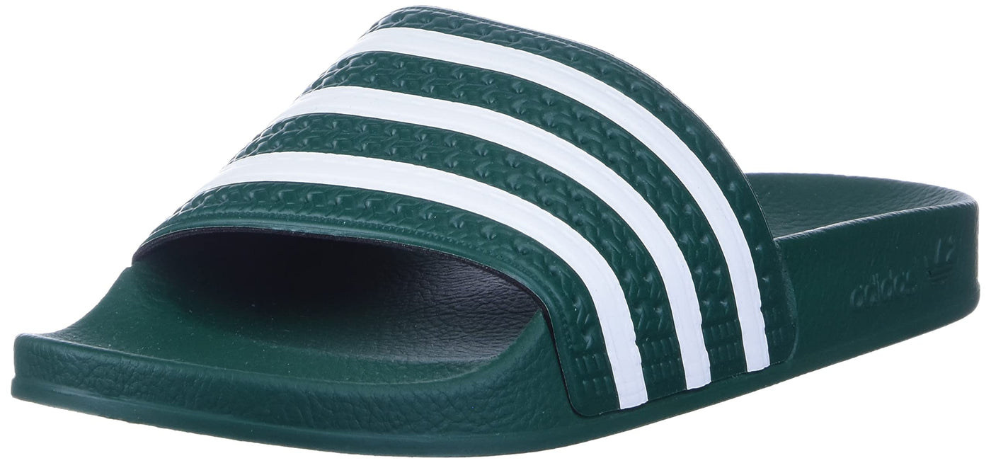 adidas Originals Adilette Collegiate Green/White/Collegiate Green 13 D (M)