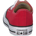 Converse Chuck Taylor All Star Canvas Low Top Sneaker,Red,4.5 US Men/6.5 US Women