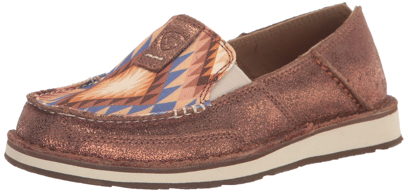 ARIAT Women's Cruiser, Metallic Bronze/Aztec Blanket, 6 B