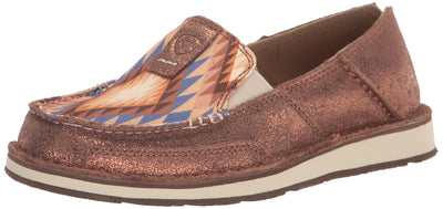 ARIAT Women's Cruiser, Metallic Bronze/Aztec Blanket, 6 B