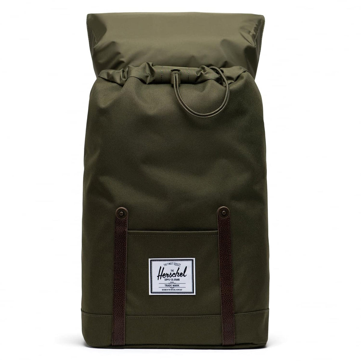 Herschel Retreat Backpack, Ivy Green/Chicory Coffee, Classic 19.5L
