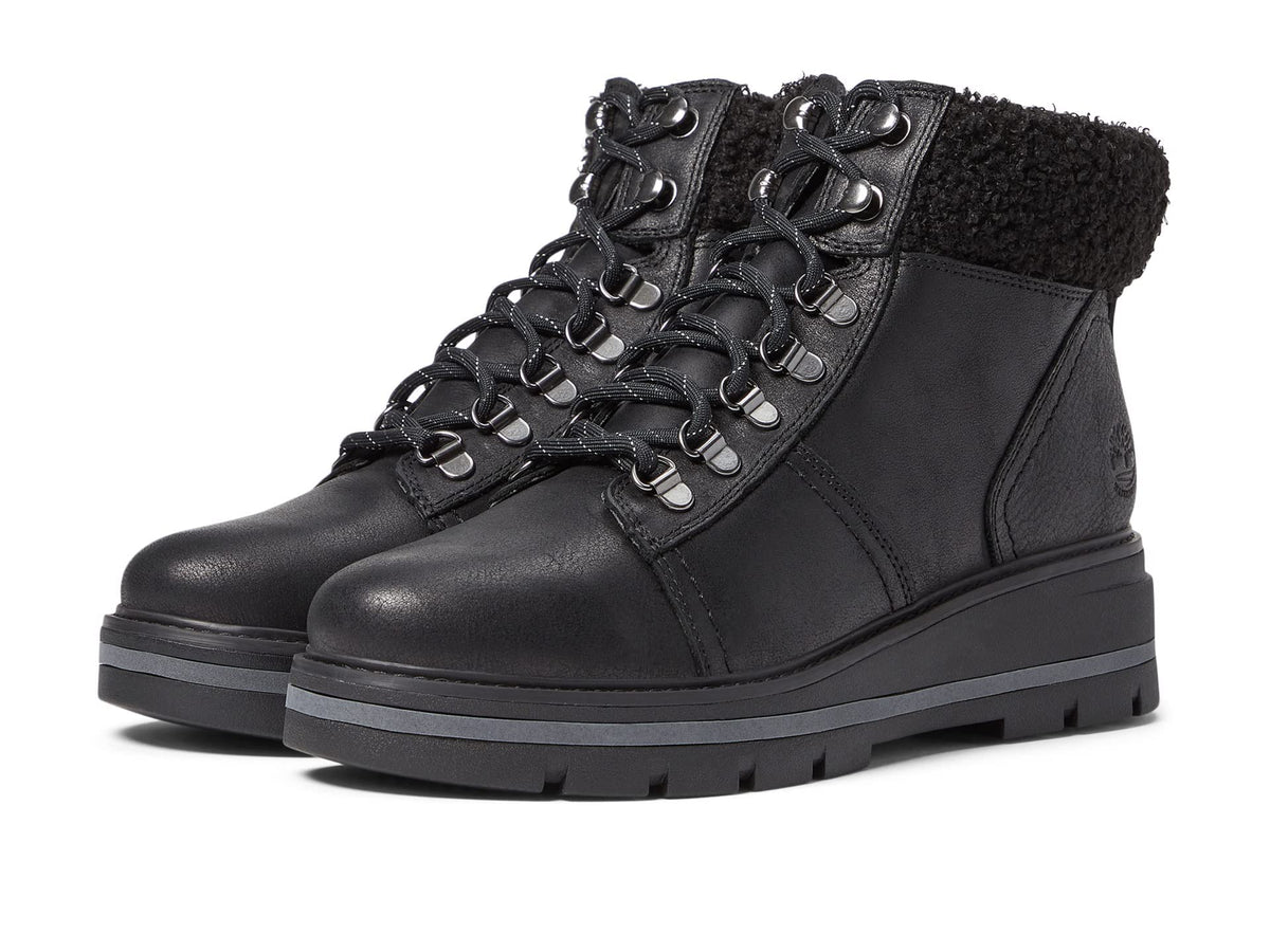 Timberland Cervinia Valley Waterproof Warm Line Winter Black Full Grain 7 B (M)