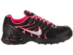 Nike Womens Air Max Torch 4 Running Shoes Black/Silver/Pink Flash 6.5