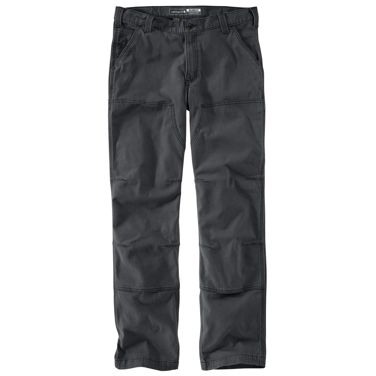 Carhartt Men's Rugged Flex Relaxed Fit Canvas Double-Front Utility Work Pant 34W x 34L Shadow