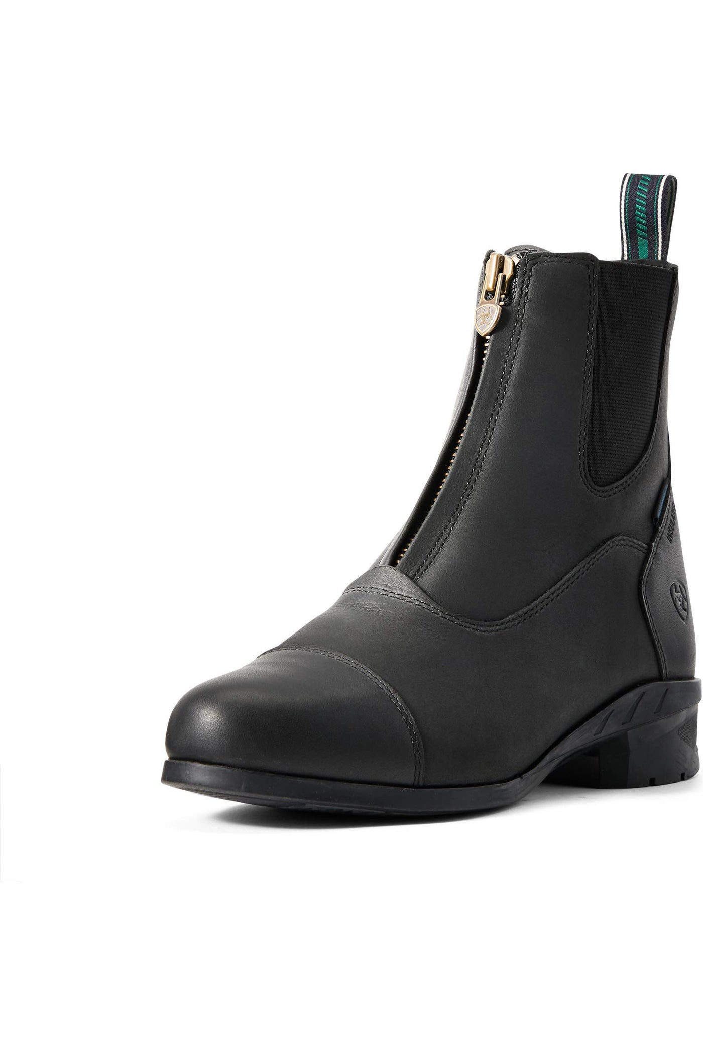 ARIAT BMVY9 Womens Heritage IV Zip Waterproof Insulated Paddock Boot Black 7