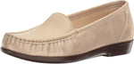 SAS® Simplify Comfort Loafers for Women – Tri-Pad® Comfort System – PU Construction - Supersoft® Lusso/M-Gold 10.5 W - Wide (C)