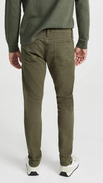 FRAME Men's L'Homme Slim Jeans 36 Regular Garage Military Green