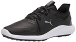 PUMA Men's Ignite Fasten8 Pro Golf Shoe, Black Silver Black, 14