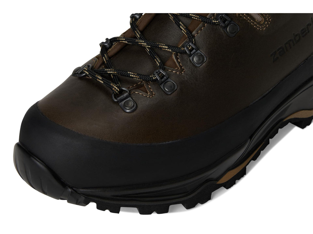 Zamberlan Men's Guide Max GTX RR Backpacking Boot, Dark Brown, 12