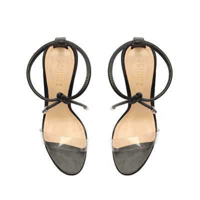 SCHUTZ Jessie Black/Transparente 9.5 M