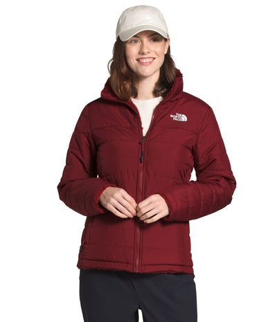 THE NORTH FACE Women's Mossbud Insulated Reversible Jacket (Standard and Plus Size), Pomegranate, X-Small