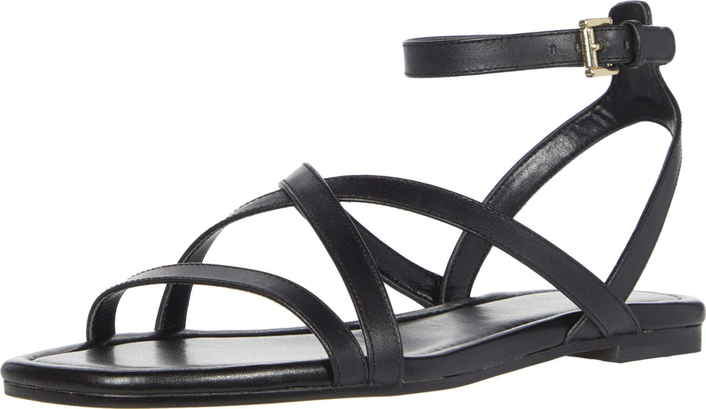 MICHAEL Michael Kors Tasha Flat Sandal Black 8.5 M