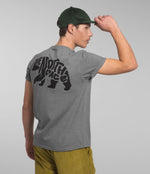 Mens S/S Half Dome Tee - Aviator Navy/TNF White Tnf Medium Grey Heather/Bear Graphic
