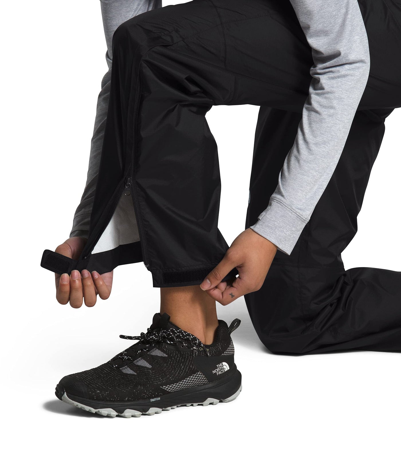 THE NORTH FACE Venture 2 1/2 Zip Pants TNF Black/TNF Black XS 32