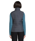 The North Face Women's Mossbud Insulated Reversible Vest, Vanadis Grey/TNF Black, M