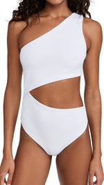 Beach Riot Women's Celine One Piece Small White
