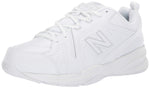 New Balance Men's 608 V5 Casual Comfort Cross Trainer, White/White, 11.5 Wide