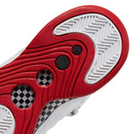 Jordan Boy's Jumpman Pro (Big Kid) White/Black/True Red/Metallic Silver 5 Big Kid M