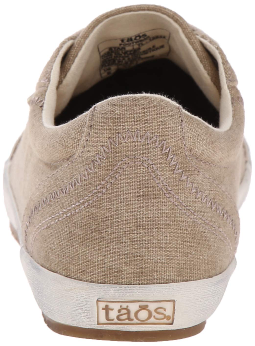 Taos Star Women's Sneaker - Iconic Style with Canvas Design for Everyday Adventures - Custom Fit Lacing and Premium Removable Footbed with Arch Support for All Day Comfort 8.5 Wide Khaki Wash Canvas