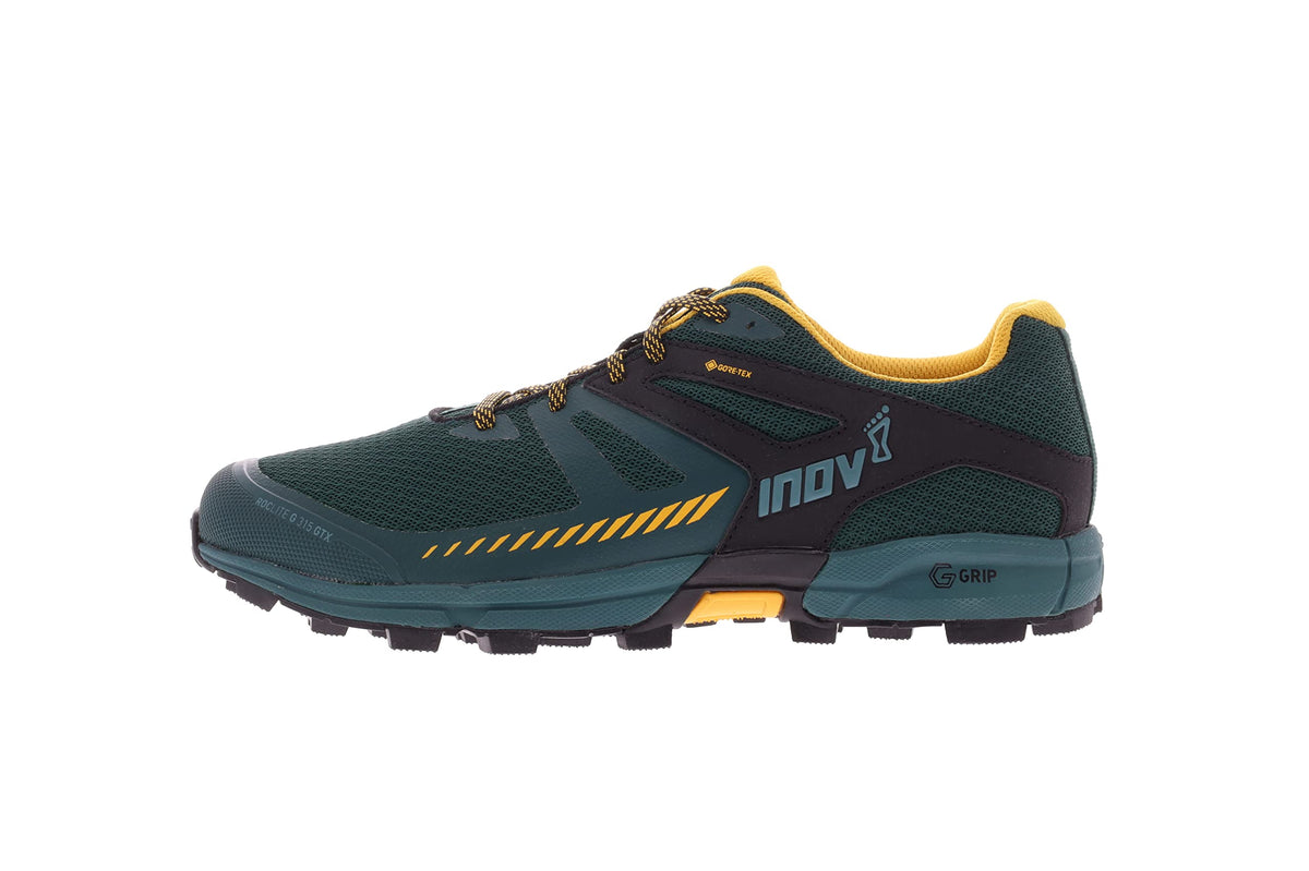 Inov-8 Men's Roclite G 315 GTX V2 Sneaker, Pine/Nectar, 14