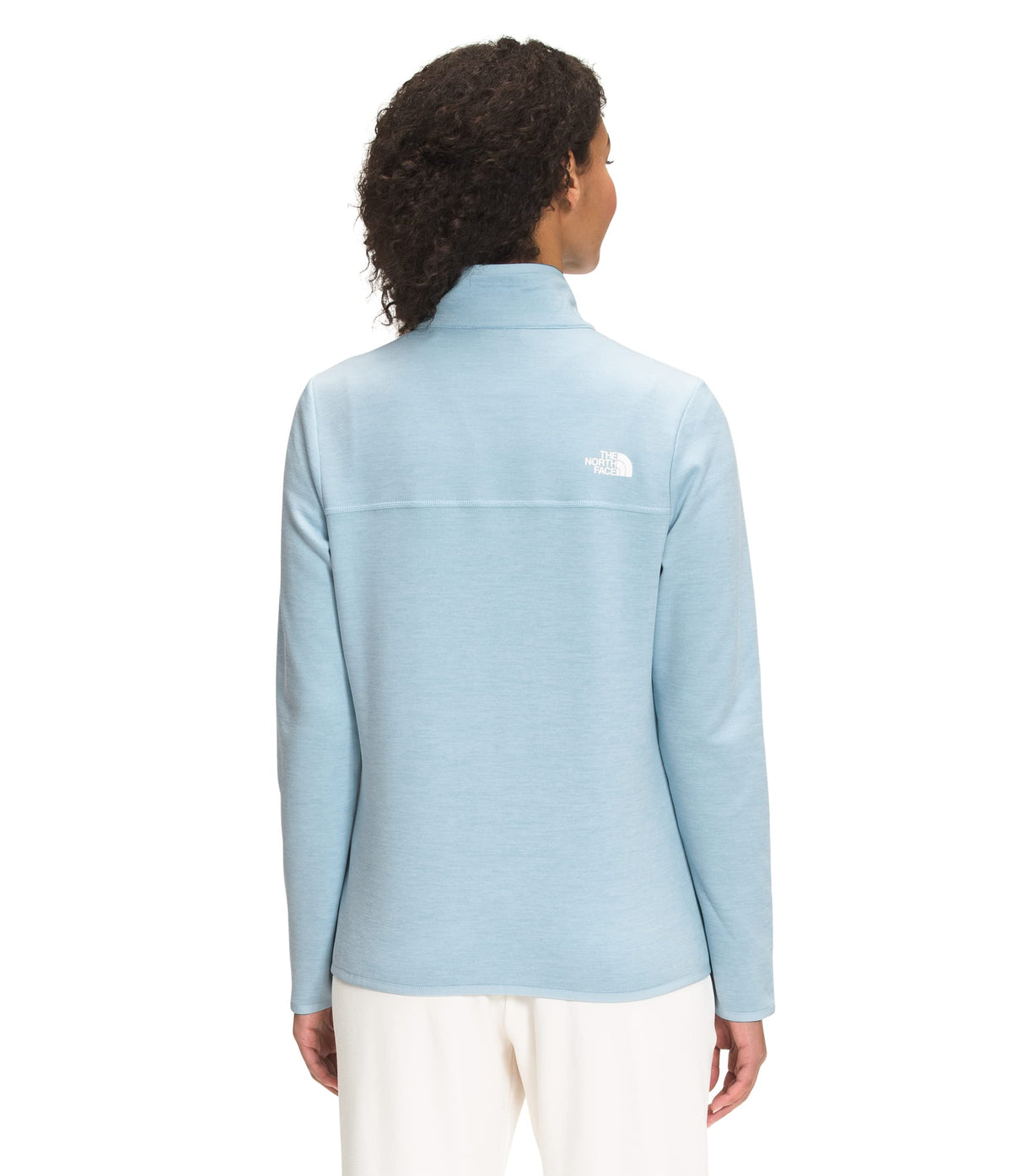 THE NORTH FACE Women's Canyonlands Full Zip Sweatshirt (Standard and Plus Size), Beta Blue Heather, X-Small