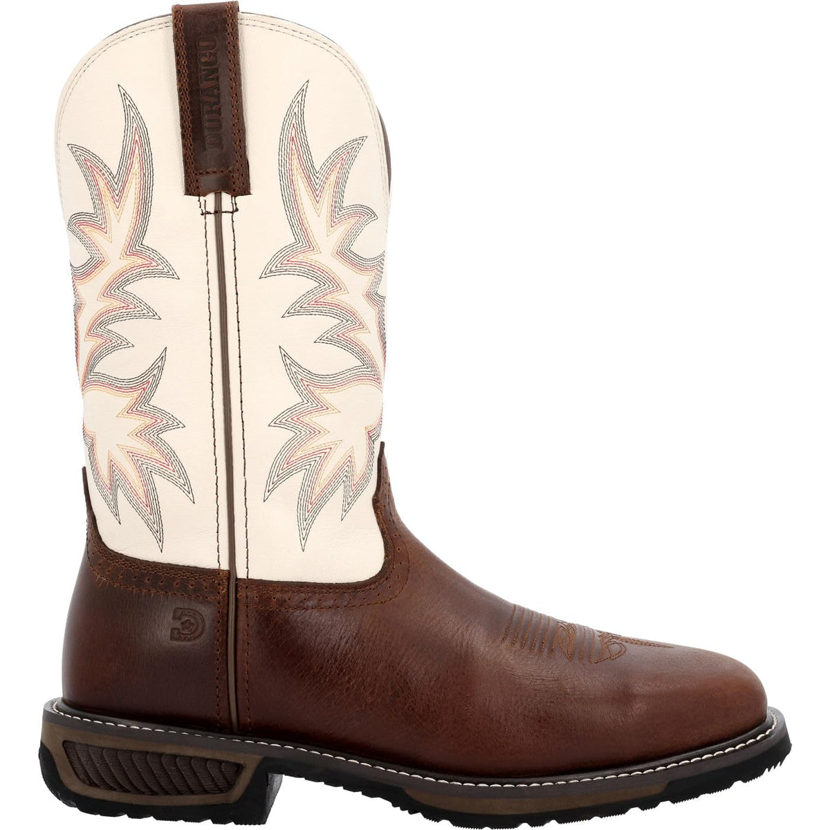 Durango Men's Workhorse Western Boot, Bone, 8.5 Wide