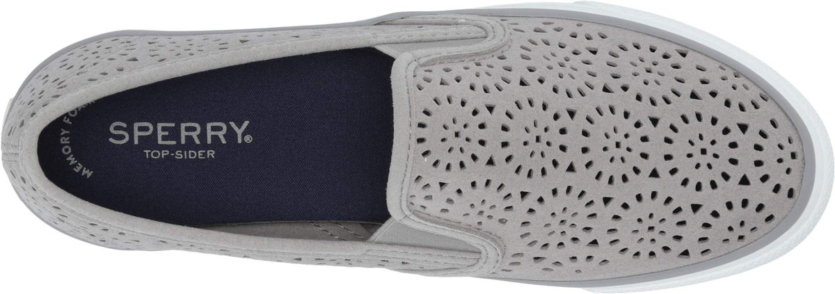 Sperry Women's Seaside Perf Grey 10 M