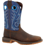 Durango Men's Workhorse Western Boot, Denim Blue, 11