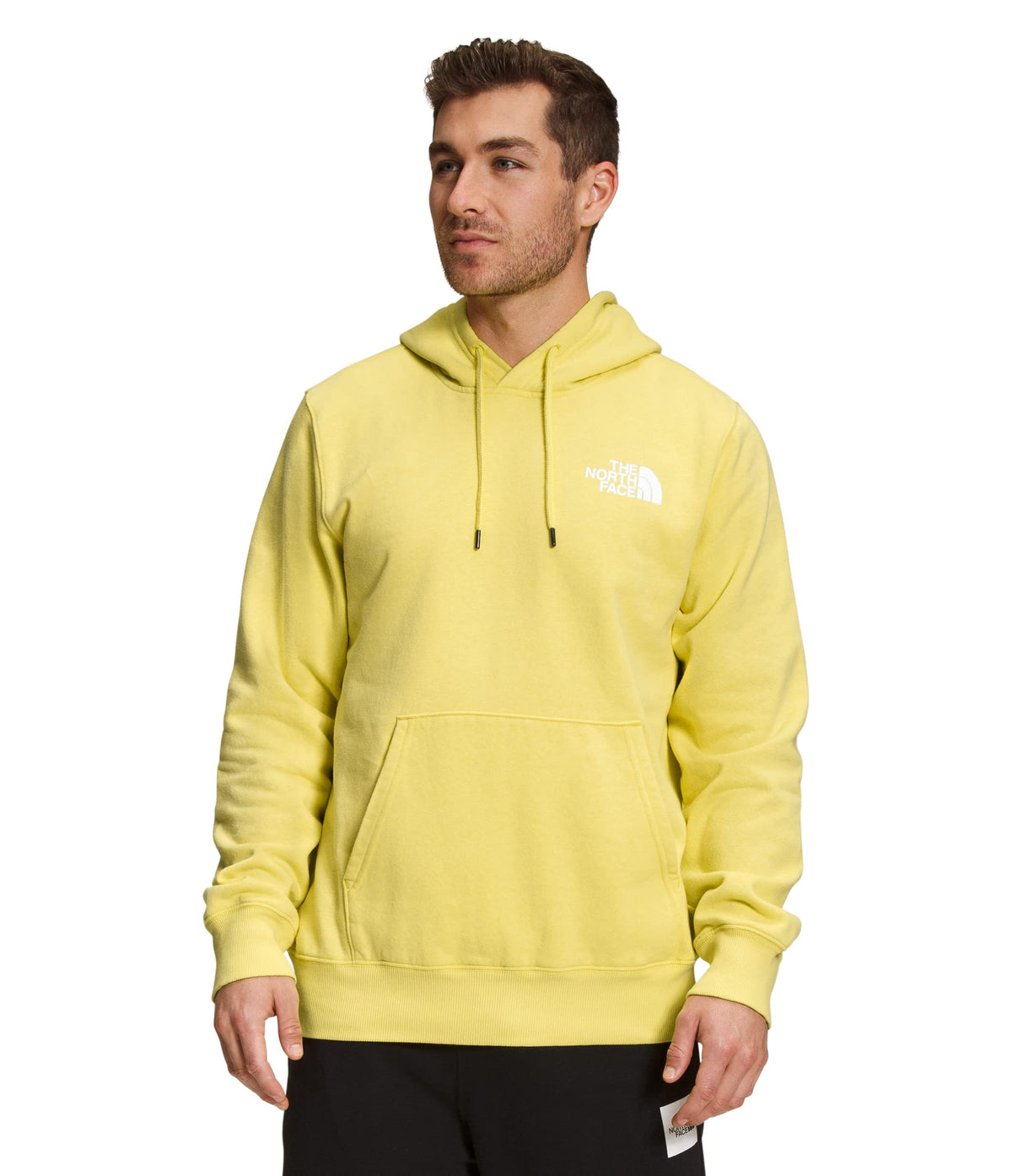 THE NORTH FACE Men's Box NSE Pullover Hoodie (Standard and Big Size), Yellowtl/TNF Black, Medium