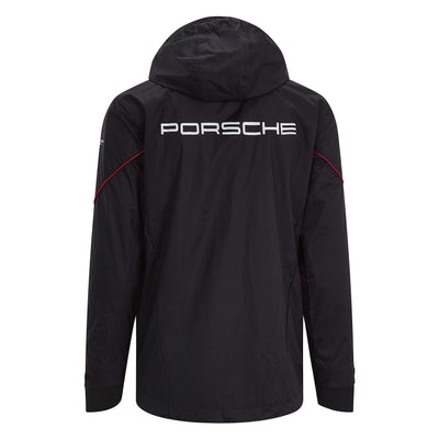 Porsche Motorsport Team Black Rain Jacket w/Motorsport Kit (3XL)