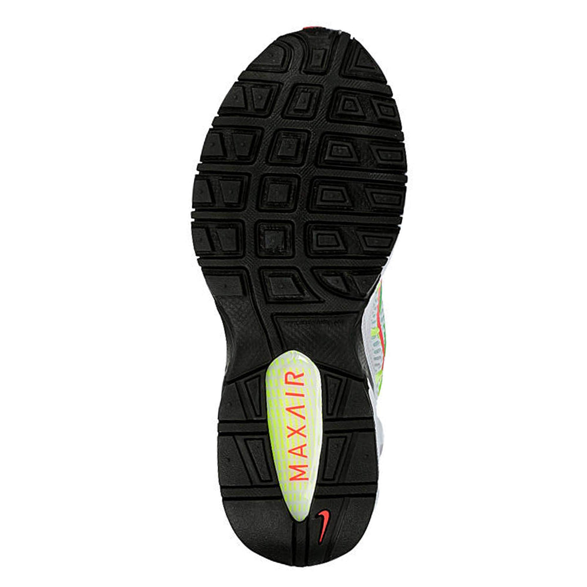 Nike Women's Air Max Torch 4 Running Shoe (10, White/Black-Volt-Laser Crimson)