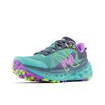 New Balance Women's Fresh Foam X More Trail v2, Cyber Jade/Electric Purple, 11 Medium