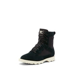 Sorel Women's OTM Caribou Boot — Black, Chalk — Waterproof Suede & Nylon Snow Boots — Size 5