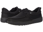 Sperry unisex child Fairwater Plushwave Sneaker, Black, 4 Big Kid US