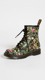 Dr. Martens 1460 Bloom Black Bloom Backhand UK 6 (US Women's 8) M