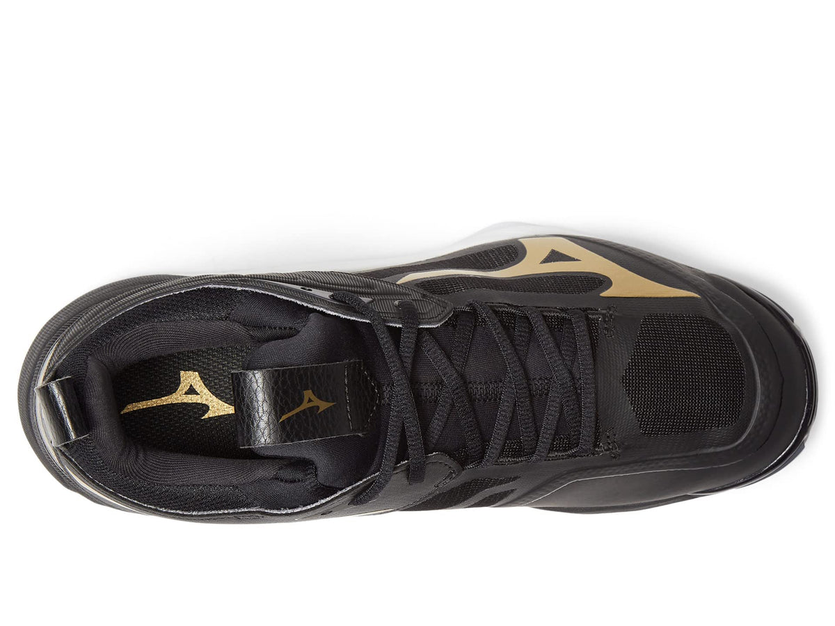 Mizuno Wave Momentum 2 Black/Gold 7 D (M)