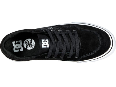 DC Mens Rowlan Casual Low Top Skate Shoes Sneakers Black/White 11 D - Medium