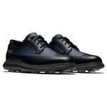 FootJoy Men's Traditions-Shield Tip Previous Season Style Golf Shoe, Black/Navy, 13 Wide