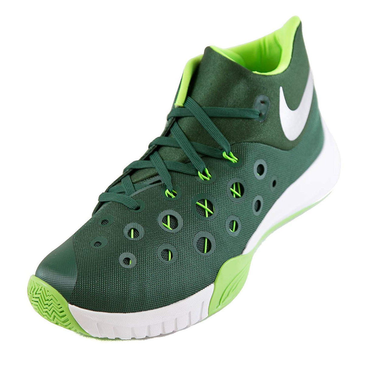 Nike Zoom Hyperquickness 2015 nk749883 303 (Gorge Green/Electric Green/Metallic Silver, 9.5 M US) (Gorge Green/Electric Green/Metallic Silver, 10 M US)