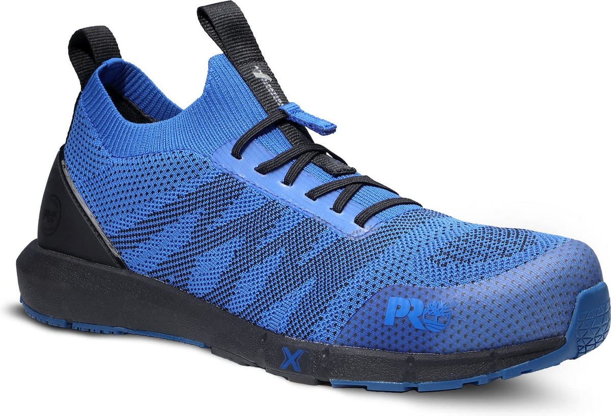 Timberland PRO Radius Knit, Men's, Blue, Comp Toe, EH, Slip On, Work Shoe (8.0 W)