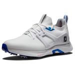 FootJoy Men's Hyperflex Previous Season Style Golf Shoe, White/Blue, 8 Wide