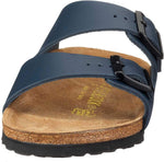 Birkenstock Unisex-Adult Arizona Soft Footbed FLIP Flops, Blue, 13 AU