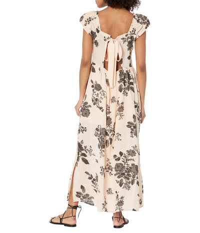 Free People Forget Me Not Midi Peach Combo No Overe XS (Women's 0-2)