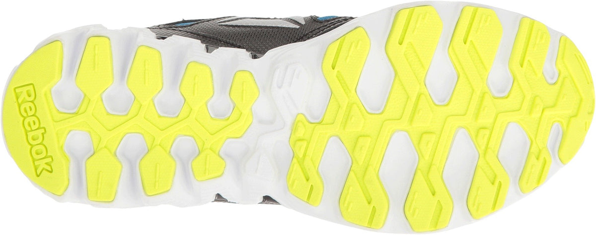 Reebok Zigkick 2K17 Shoe - Kid's Running 13.5 Horizon Blue/Solar Yellow/Black/White