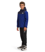 THE NORTH FACE Boy's Warm Storm Rain Jacket (Little Kids/Big Kids) Bolt Blue LG (14-16 Big Kids)