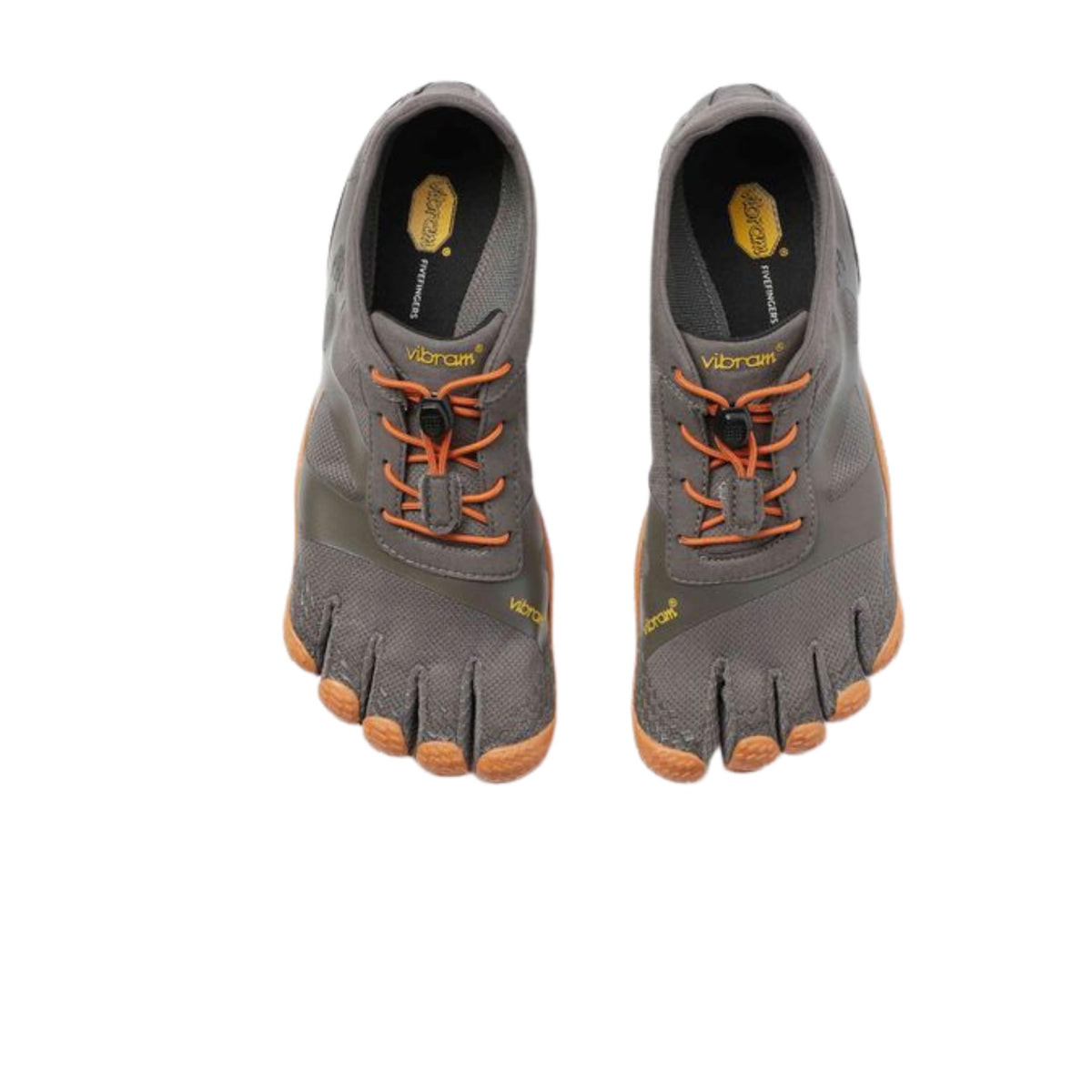 Vibram FiveFingers Men's KSO EVO Cross Training Shoe 9 - 9.5 US Grey/Orange