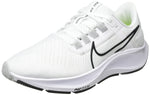 Nike Air Zoom Pegasus 38 Mens Running Trainers CW7356 Sneakers Shoes (UK 11.5 US 12.5 EU 47, White Black Pure Platinum 100)